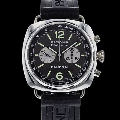 Panerai Radiomir Platinum Chronograph Wempe Limited Edition 